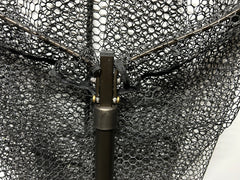 McLEAN Hinged Telescopic Rubber Landing Net