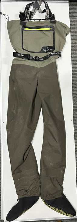Wychwood Gorge Waders Large + Wader Bag + Gorge Boots Size 10
