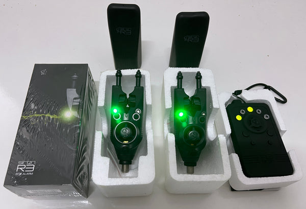Nash Siren R3 Bite Alarms Green X3 Receiver *Ex-Display* – Fish