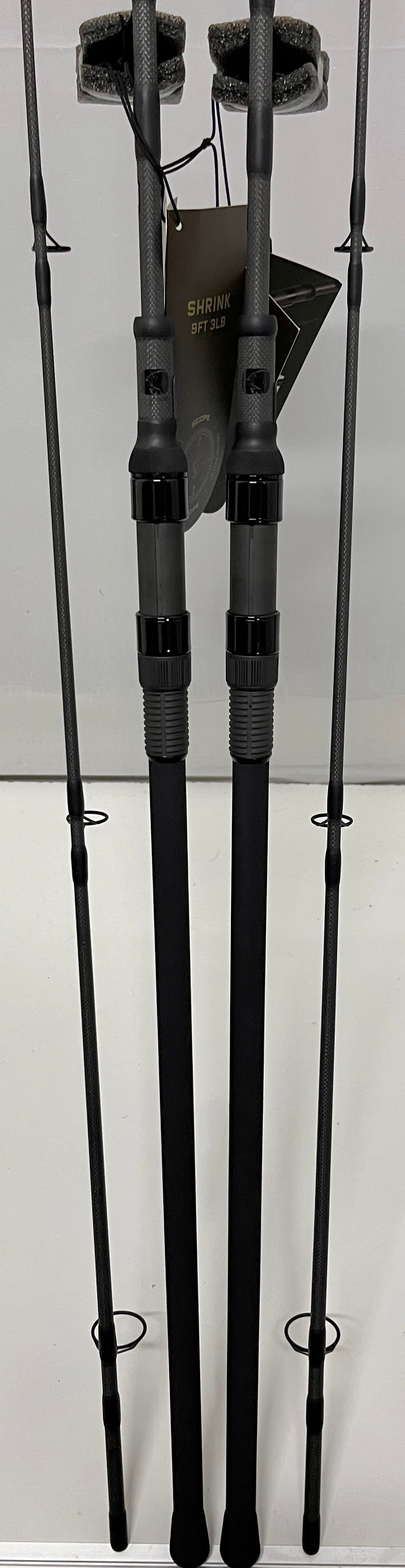 ebay nash scopes fish pole Nash Scope Shrink 9ft 3.lb Rods X2 T1753 + Daiwa Infinity System Ext 3 – Fish For Tackle