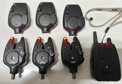 Fox Micron Mr+ Bite Alarms 3+1 Set