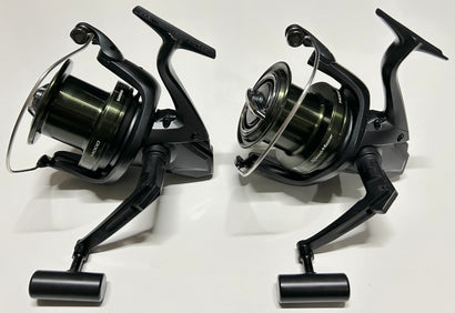 Shimano Speedmaster 14000 XTD Reels + Weston Folding Handles