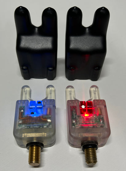 Atts Crystal Bite Alarms Red & Blue