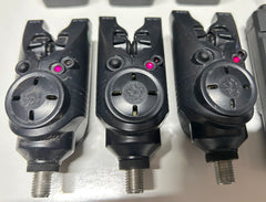 Nash Siren S5R Bite Alarms Purple X3 + Receiver