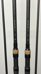Daiwa Black Widow G50 TT 12ft 3.25lb Carp Rods X2 BWC2314-TT