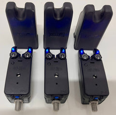 Delkim EV-D Bite Alarms Blue X3