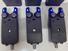 Delkim EV-D Bite Alarms Blue X3