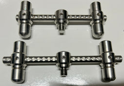 Cypography Stainless 2 Rod Slim Buzz Bars 5 & 4 Inch