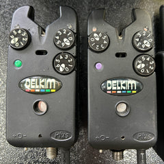 Delkim TXi Plus Bite Alarms X2 + RX Pro Plus Receiver