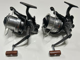 Daiwa Infinity X 5000 BR Reels + Weston Speed Caps + Line Clips X2