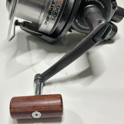 Daiwa Infinity X 5000 BR Reels + Weston Speed Caps + Line Clips X2