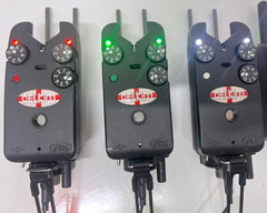 Delkim TXi Plus Bite Alarms + D-Loks + Snag Ears + SlimLite Indicators X3