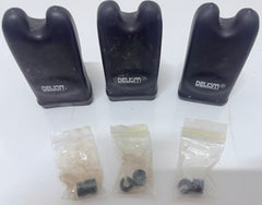 Delkim TXi Plus Bite Alarms + D-Loks + Snag Ears + SlimLite Indicators X3