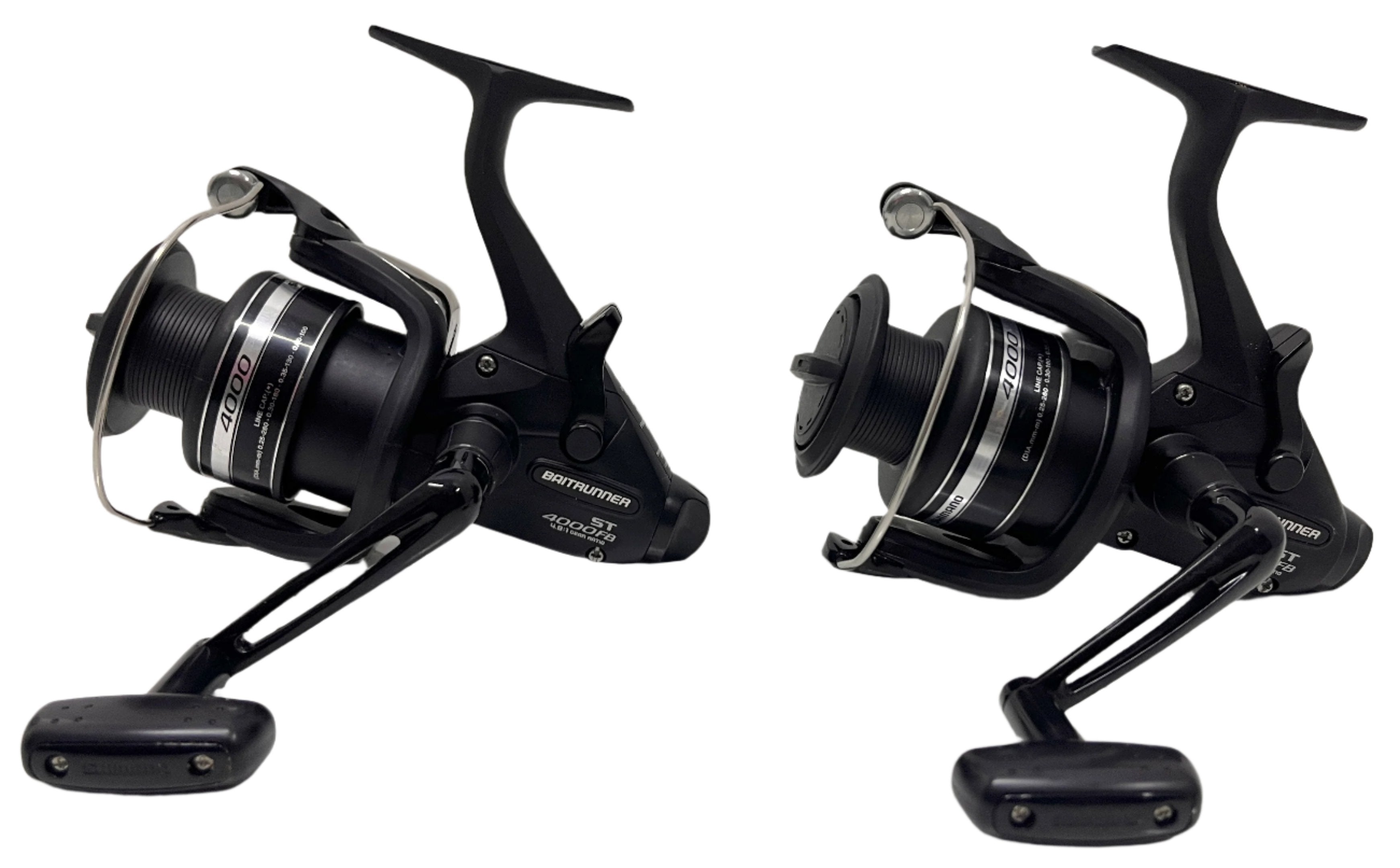 shimano 4000 fb reel line Shimano Baitrunner ST 4000 FB Reels X2 – Fish For Tackle