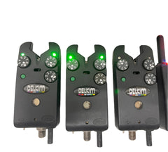 Delkim TXi Plus Bite Alarms Green X3 + RX Pro Plus Receiver