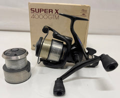 Shimano Super X 4000GTM Reel + Box + Spare Spool