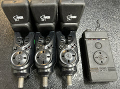 Nash Siren S5R Bite Alarms X3 + Receiver