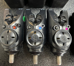 Nash Siren S5R Bite Alarms X3 + Receiver