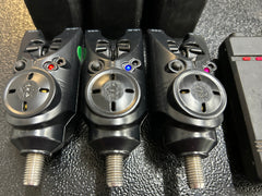 Nash Siren S5R Bite Alarms X3 + Receiver