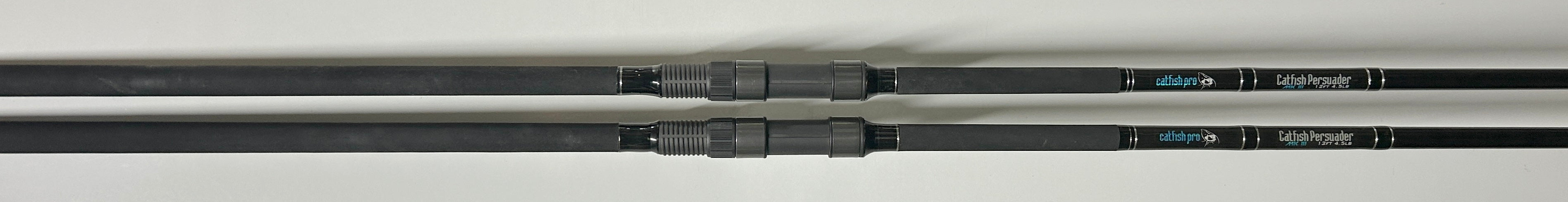 Catfish Pro Persuader MK3 12ft 4.5lb Rods X2