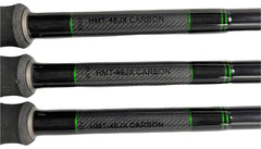 Prologic Quasar K1 12.6ft 3.50lb Custom Green Whipping Carp Rods X3