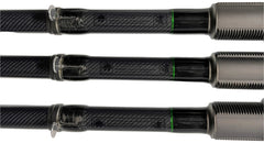 Prologic Quasar K1 12.6ft 3.50lb Custom Green Whipping Carp Rods X3