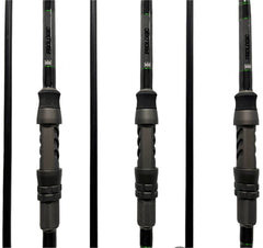 Prologic Quasar K1 12.6ft 3.50lb Custom Green Whipping Carp Rods X3