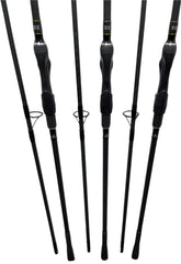 Free Spirit S-Lite 12ft 3.25lb Custom Green Whipping Carp Rods X3