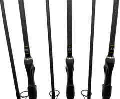 Free Spirit S-Lite 12ft 3.25lb Custom Green Whipping Carp Rods X3