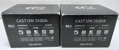 Daiwa Castizm 25 QDA Reels X2 Boxed