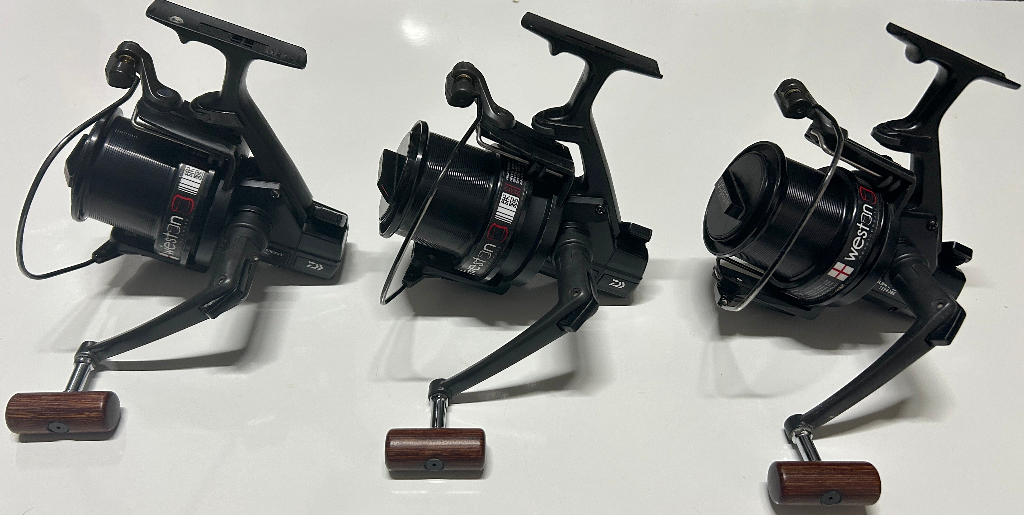 Daiwa Tournament TS5000BE Reels With Weston Spools and Caps X3