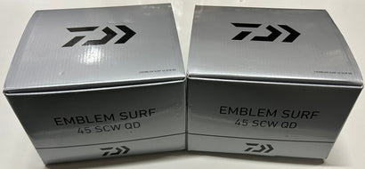 Daiwa Emblem Surf 45 SCW QD Reels X2