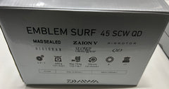 Daiwa Emblem Surf 45 SCW QD Reels X2