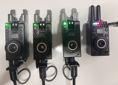 Edwards Custom Upgrades MK1 R-Plus Compact Bite Alarms + D2 Multi Hanger Illuminated