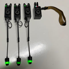 Edwards Custom Upgrades MK1 R-Plus Compact Bite Alarms + D2 Multi Hanger Illuminated