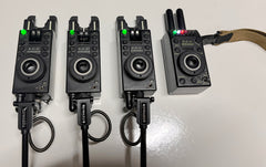 Edwards Custom Upgrades MK1 R-Plus Compact Bite Alarms + D2 Multi Hanger Illuminated