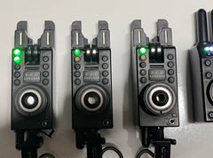 Edwards Custom Upgrades MK1 R-Plus Compact Bite Alarms + D2 Multi Hanger Illuminated