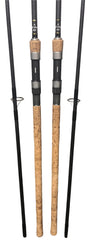 Free Spirit E-Class Gold Cork 50mm 12ft 3.25lb Carp Rods X2