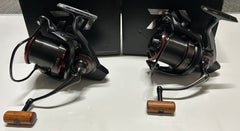 Daiwa Basia 45 SCW 5000C QD Reels + Boxes + Spare Spools X2