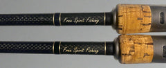 Free Spirit Big River Barbel 12ft Cork Handle Rods X2