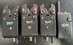 Delkim TXi Plus Bite Alarms Purple X3 + RX Pro Plus Receiver