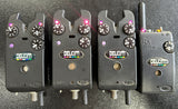 Delkim TXi Plus Bite Alarms Purple X3 + RX Pro Plus Receiver