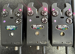 Delkim TXi Plus Bite Alarms Purple X3 + RX Pro Plus Receiver
