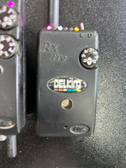 Delkim TXi Plus Bite Alarms Purple X3 + RX Pro Plus Receiver