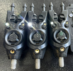 Nash Siren R3 Bite Alarms White X3 + Receiver