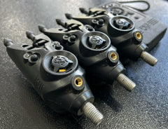 Nash Siren R3 Bite Alarms White X3 + Receiver