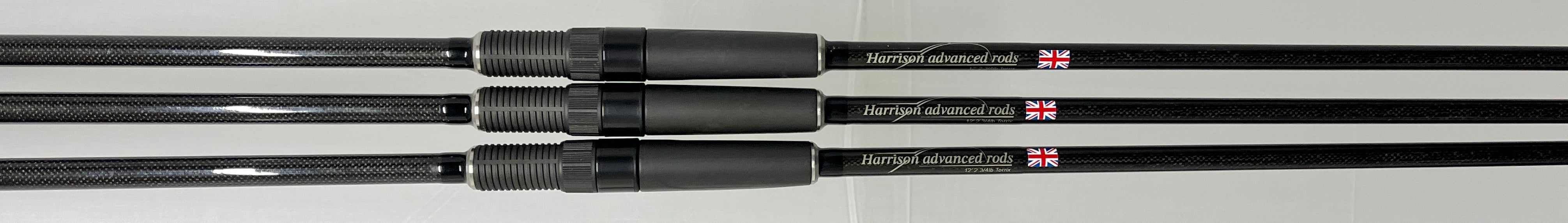 Harrison Torrix 12ft 2.75lb Carp Rods X3