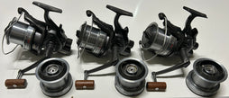 Daiwa Infinity X 5000 BR Reels + Spare Spools X3
