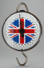 Reuben Heaton Union Jack 120lb X 4oz Scales RH4120 100LEJ + Korda Singlez Weigh Bar