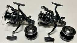 Shimano Baitrunner X-Aero 8000 RA Reels + Boxes + Spare Spools X2